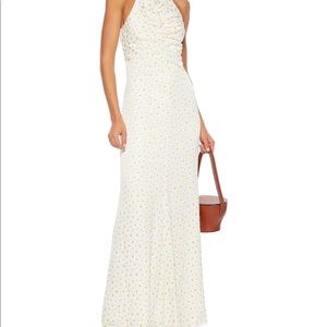 NWT STAUD maxi floral dress